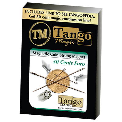 Magnetic Coin Strong Magnet 50 cents Euro (E0019) by Tango - Trick - Got Magic?