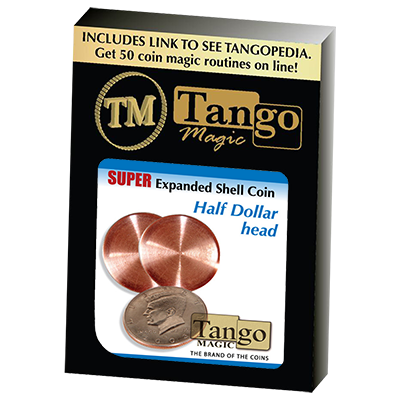 Super Expanded Shell Half Dollar head by Tango -Trick (D0081) - Got Magic?