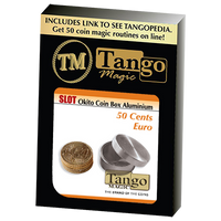 Slot Okito Box 50 cent Euro Aluminum by Tango -Trick (A0012) - Got Magic?