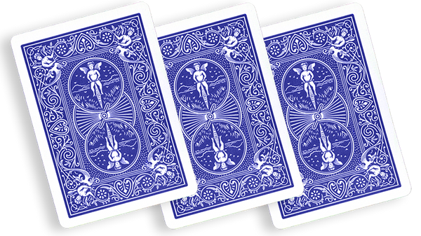 Assorted Blue Back Bicycle One Way Forcing Deck (assorted values) - Got Magic?