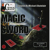 Magic Sword Card (Red)by Mickael Chatelain - Trick - Got Magic?