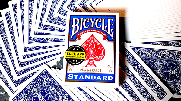 Bicycle Standard Blue Poker Cards (New Box) - Got Magic?