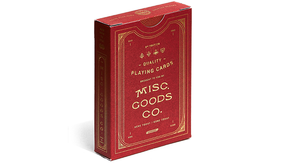 The MGCO Red Playing Cards - Got Magic?