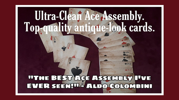 Ultra Clean Ace Assembly by Paul Gordon (Gimmick and Online Instructions) - Trick - Got Magic?
