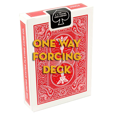 Mandolin Red One Way Forcing Deck (5s) - Got Magic?
