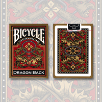 Bicycle Dragon Back Deck (Gold) by USPCC - Got Magic?