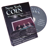 New York Coin Seminar Volume 7: Productions, Vanishes and Penetrations - DVD - Got Magic?