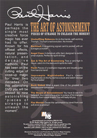 Art Of Astonishment by Paul Harris - DVD - Got Magic?