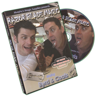 Razor Blade Magic by Byrd & Coats - DVD - Got Magic?