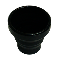 Harmonica Chop Cup Black (Silicon) by Leo Smetsers - Trick - Got Magic?