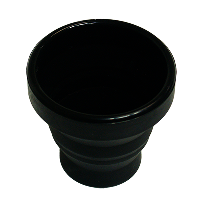 Harmonica Chop Cup Black (Silicon) by Leo Smetsers - Trick - Got Magic?