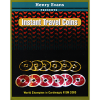 Instant Travel Coins (DVD and Gimmicks) by Henry Evans - Trick - Got Magic?