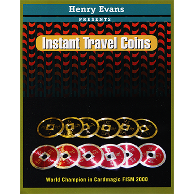 Instant Travel Coins (DVD and Gimmicks) by Henry Evans - Trick - Got Magic?