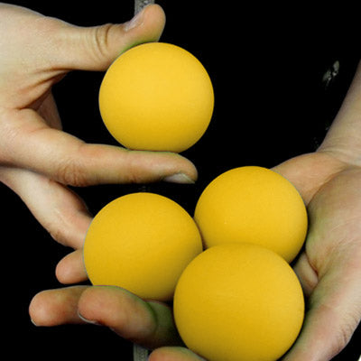 Mirage Billiard Balls by JL (Yellow, 3 Balls and Shell) -Trick - Got Magic?