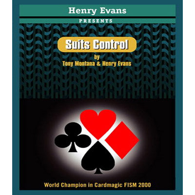 Suits Control (RED) by Henry Evans - Trick - Got Magic?