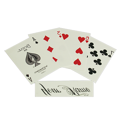 Tattoos (Ace Of Spades) 10 pk. - Trick - Got Magic?