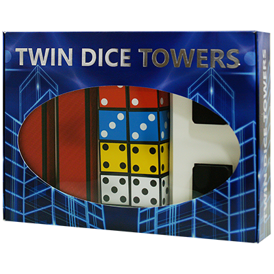 Twin Dice Towers by Joker Magic - Trick - Got Magic?