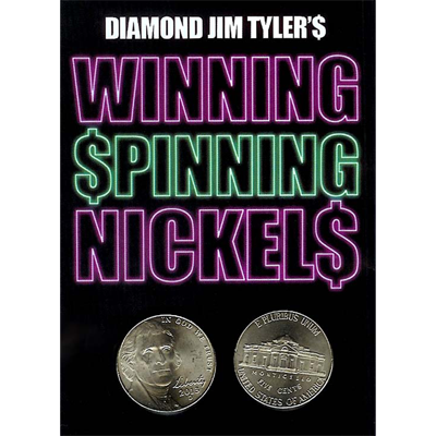 Winning Spinning Nickels (two pack) by Diamond Jim Tyler - Trick - Got Magic?